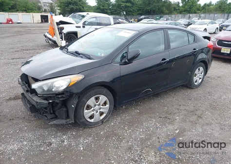 2015 Kia Forte Lx z USA, uszkodzony, nr VIN KNAFX4A69F5342748